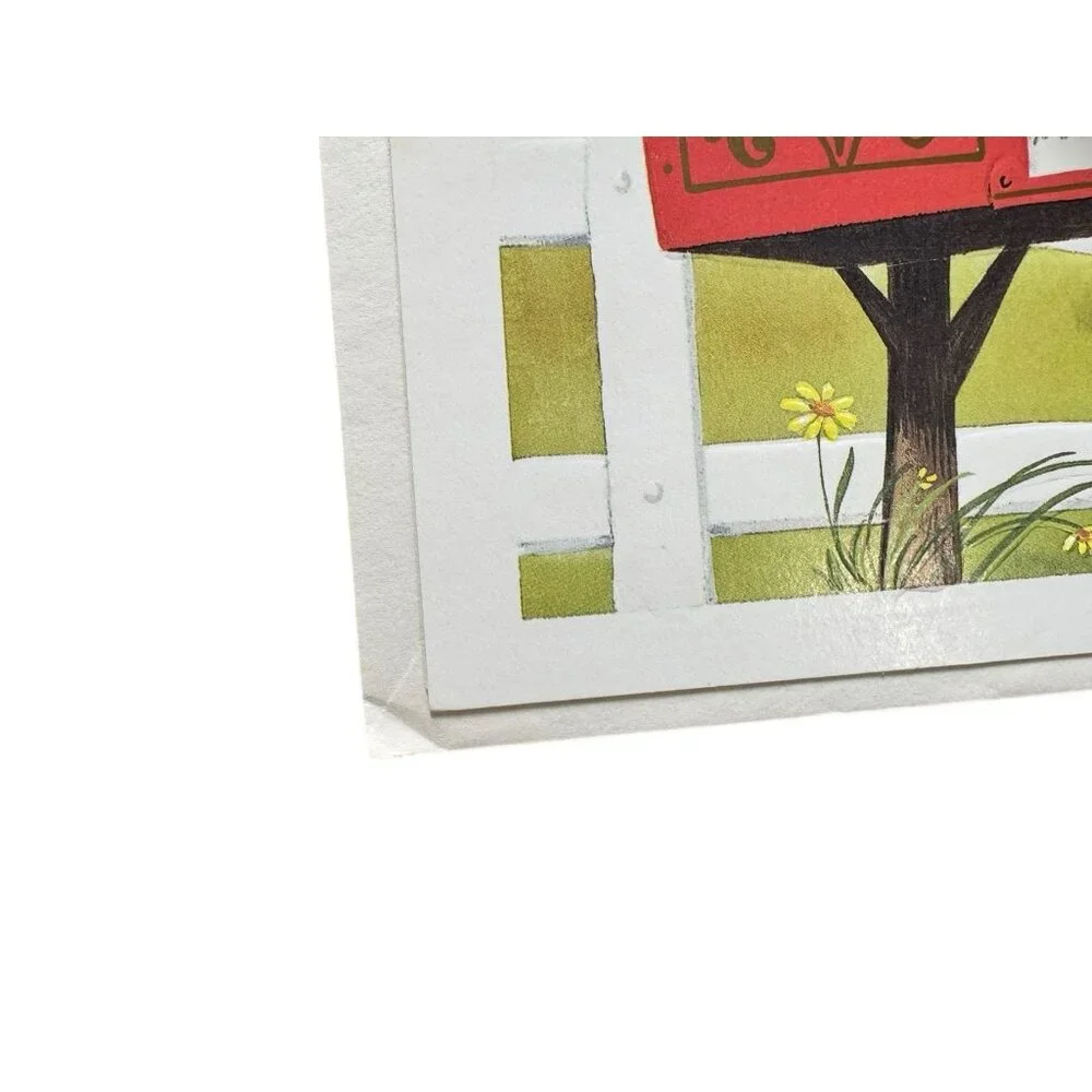 Famous Artists Studios To Cheer You Greeting Card Bird On A Mailbox USA Made‎
